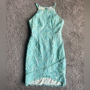 Adelyn Rae- Mint Blue Dress